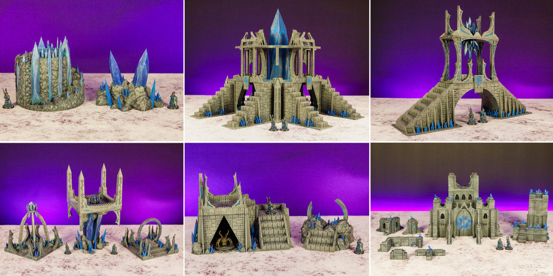 Glimmerstone Ridge 3D Printable Terrain