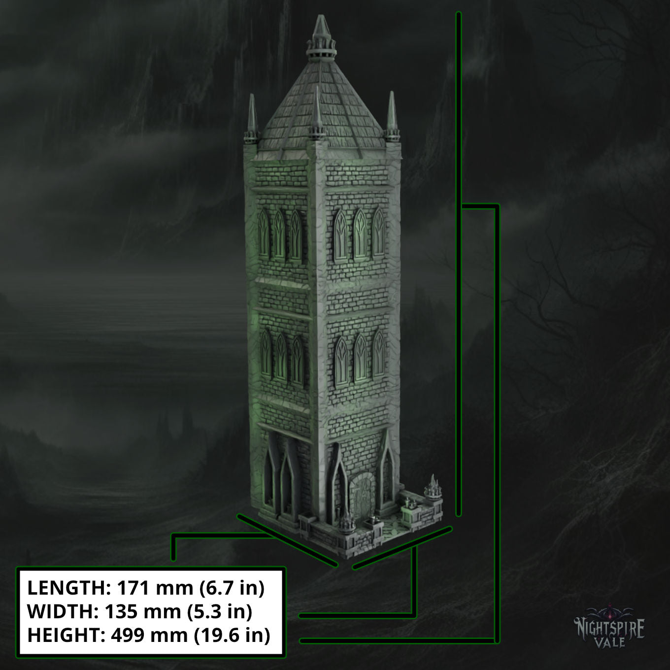 Hybrid Gothic Dice Tower (Loyalty Reward)