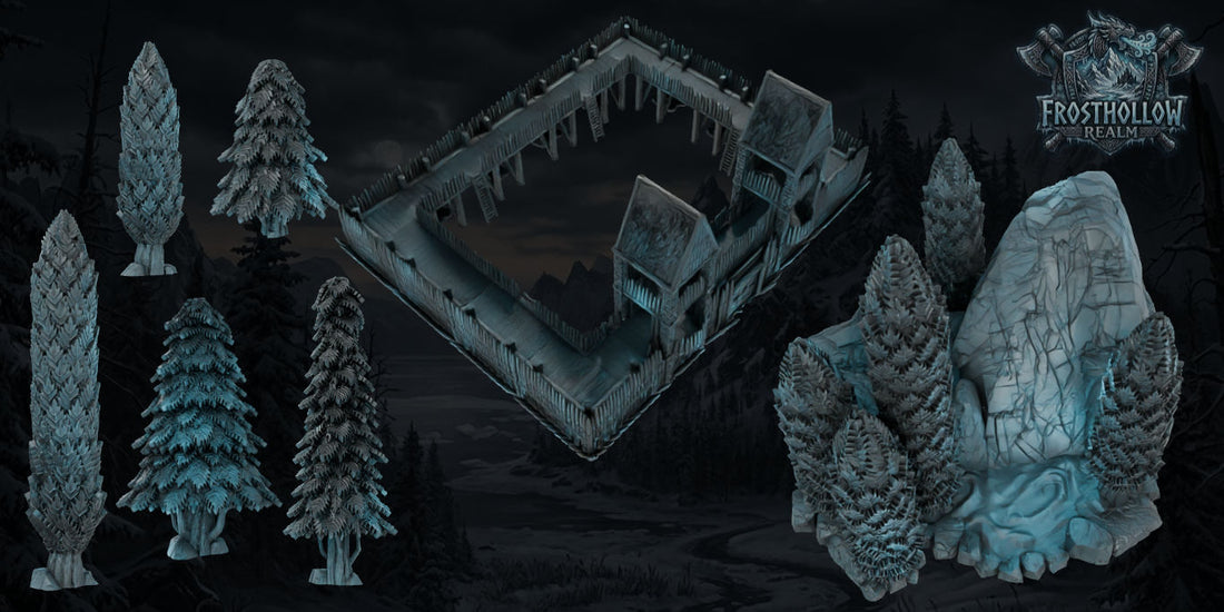 May ’26 Fantasy Terrain Pack Preview – Frosthollow Realm (Part 2 of 2)