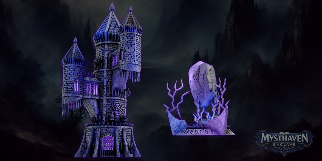 February ’26 Fantasy Terrain Pack Preview – Mysthaven Enclave (Part 1 of 2)