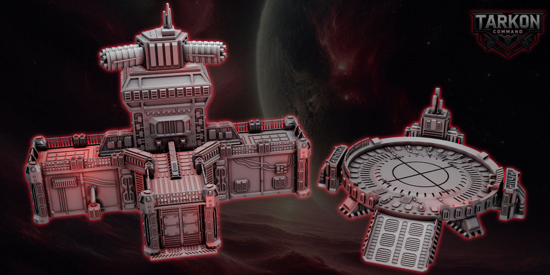January ’26 Sci-Fi Terrain Pack Preview – Tarkon Command (Part 1 of 2)