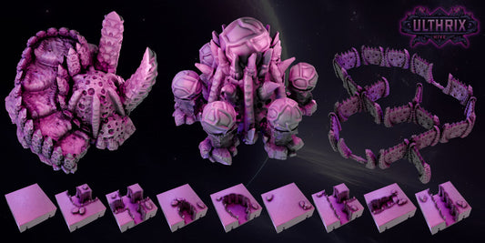 April ’26 Sci-Fi Terrain Preview – Ulthrix Hive (Part 2)