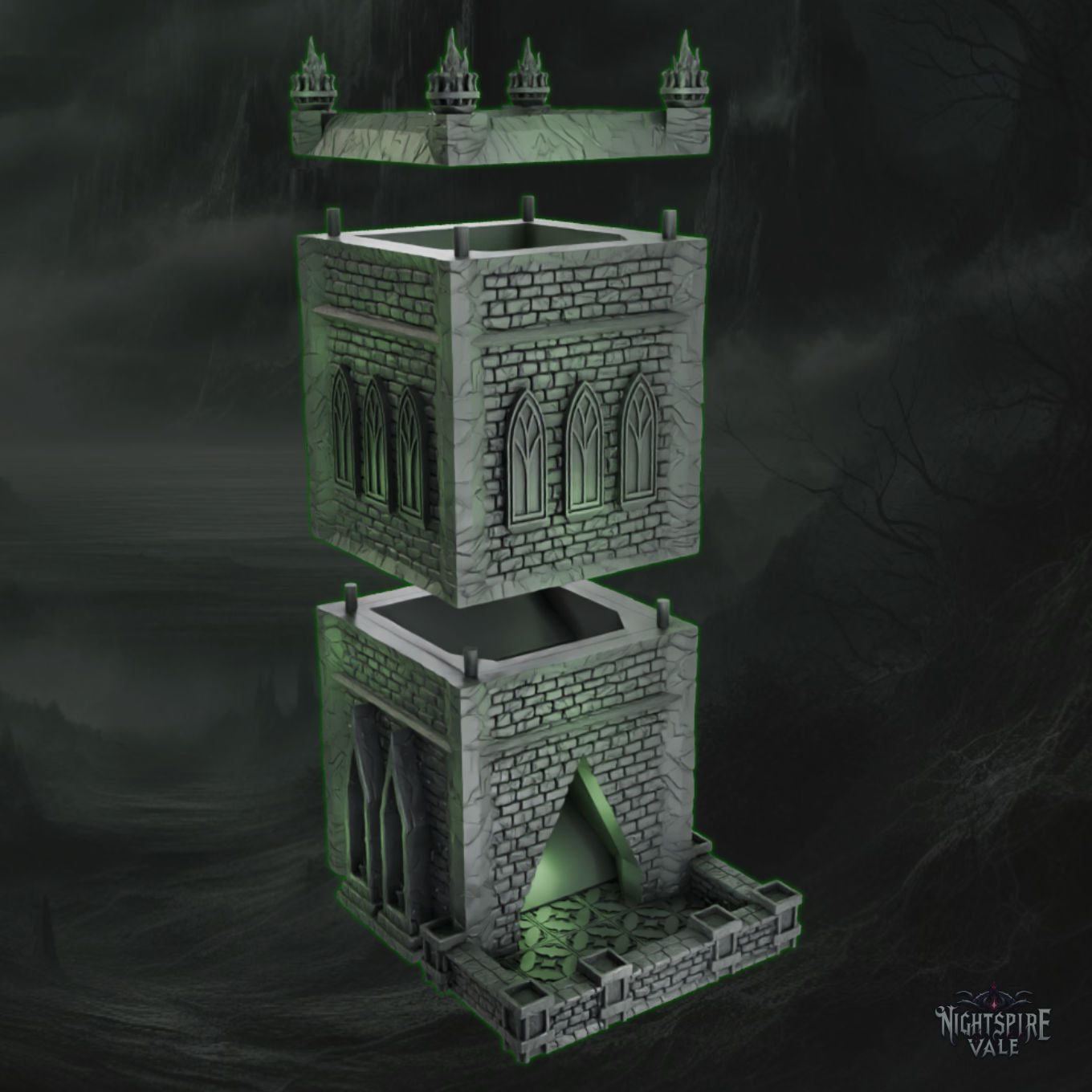 Hybrid Gothic Dice Tower (Loyalty Reward)
