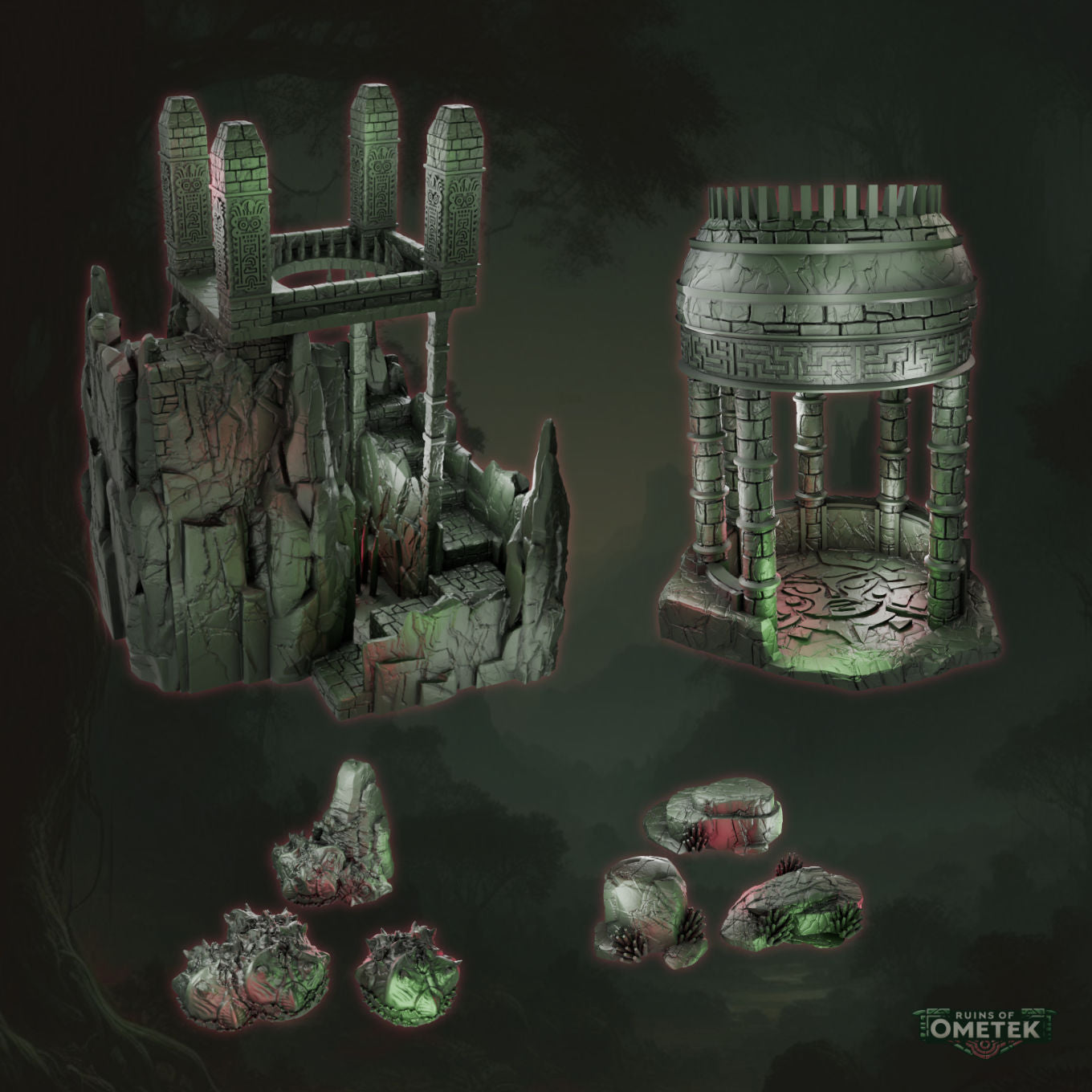 Ruins of Ometek (Full Set)
