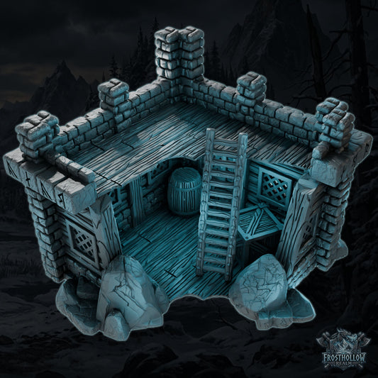Abandoned Log Hut