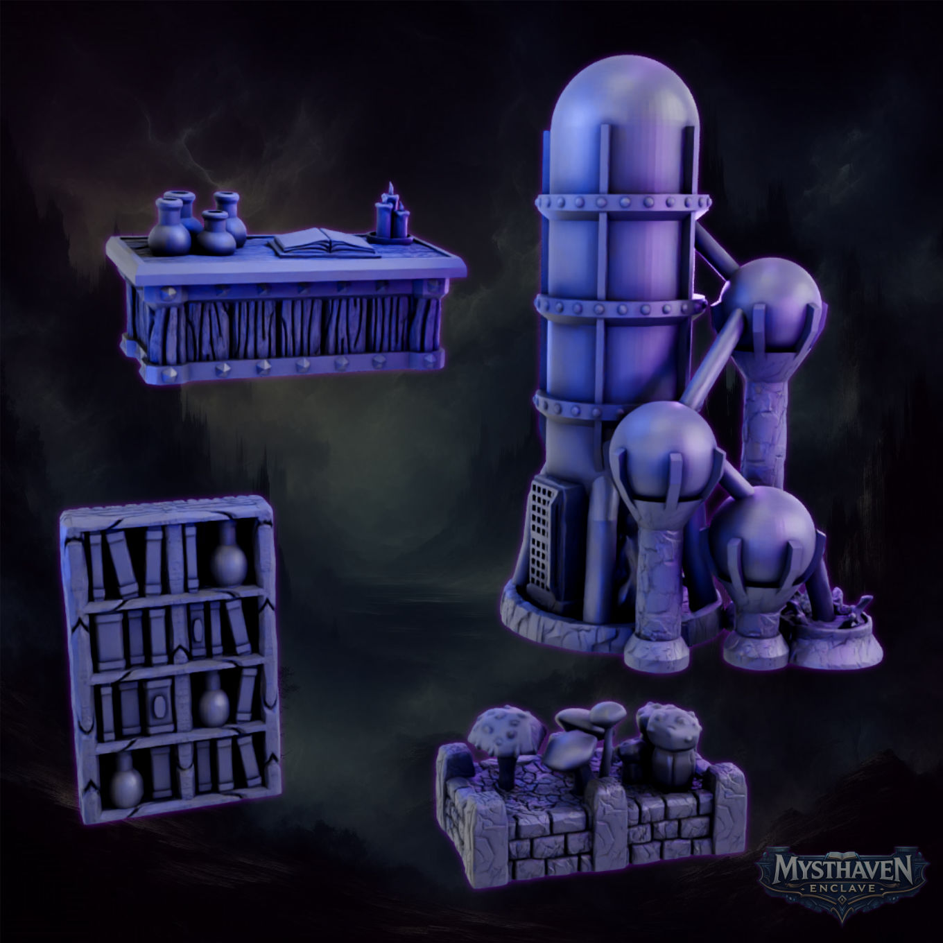 Mysthaven Enclave (Terrain Set)