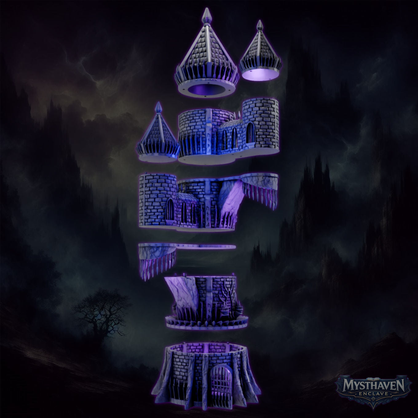 Mysthaven Enclave (Terrain Set)