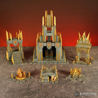 Photo of the Hellflame Chasm set