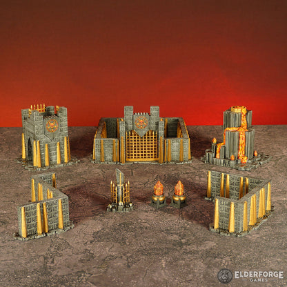 Photo of the Hellflame Chasm set