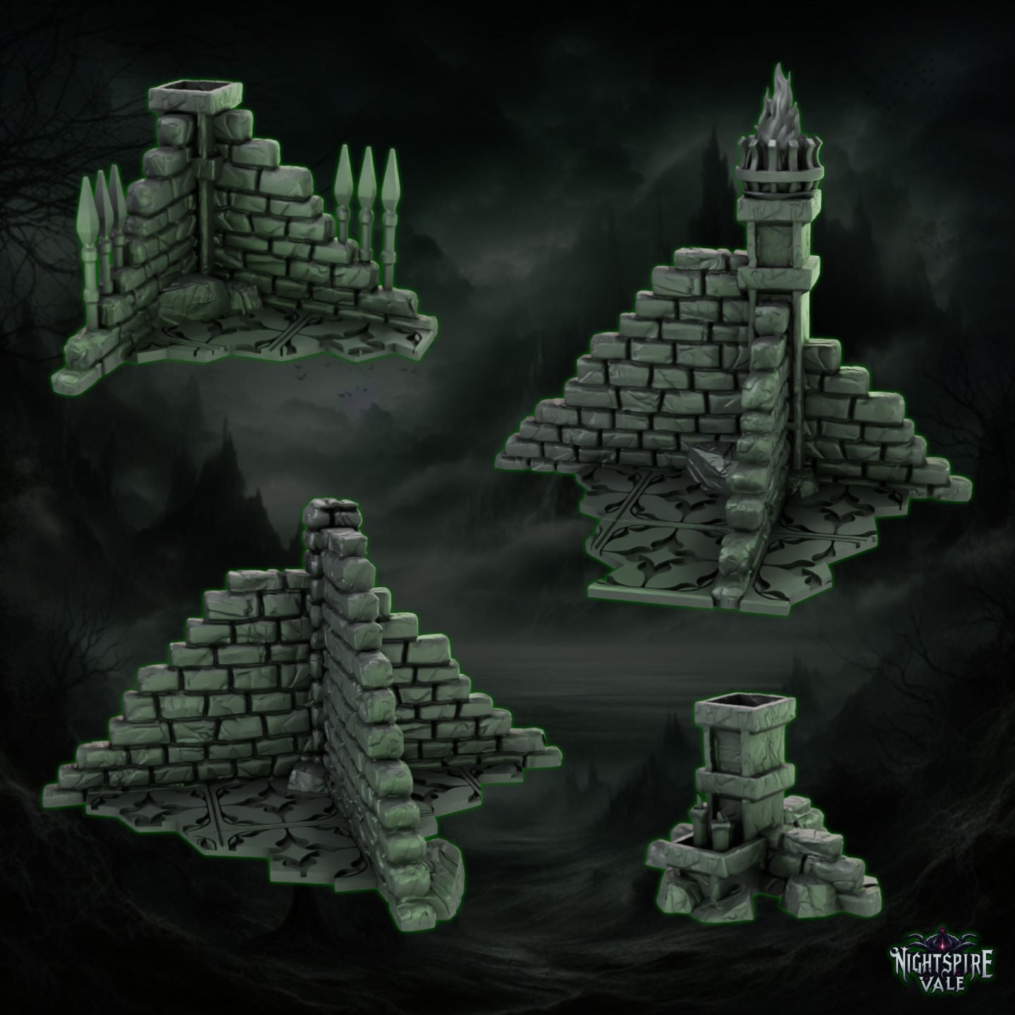 Nightspire Vale (Terrain Set)