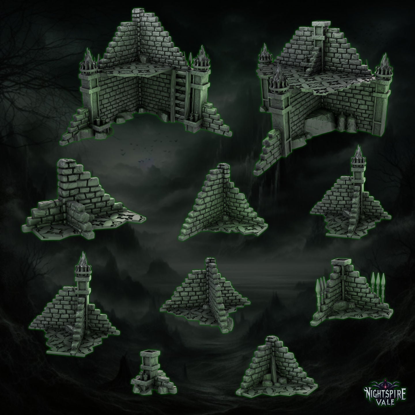 Nightspire Vale (Terrain Set)