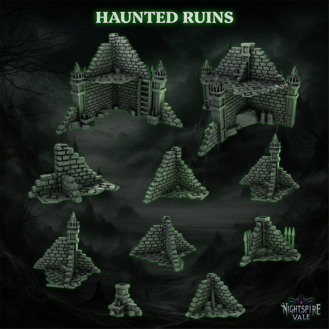 Nightspire Vale (Terrain Set)