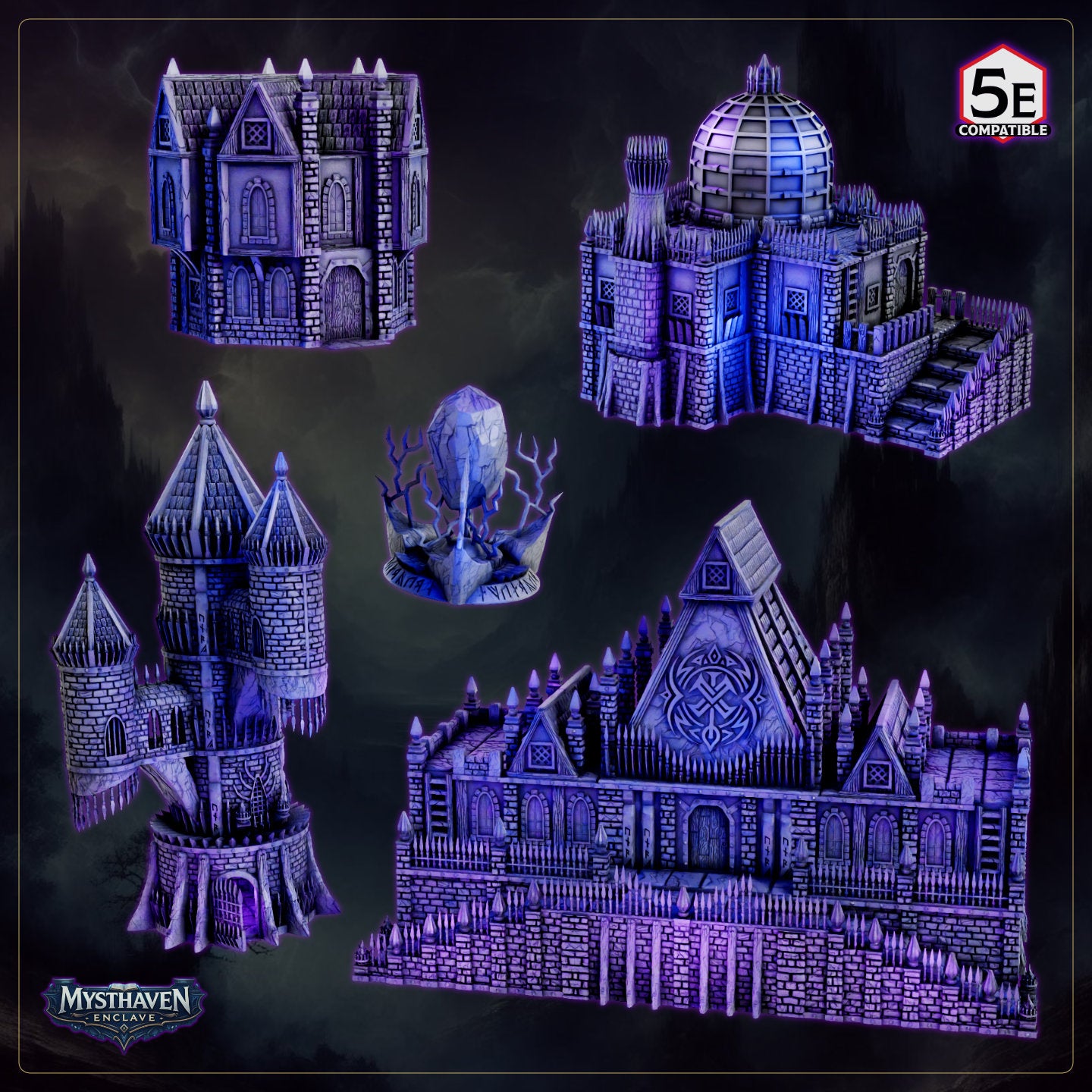 Mysthaven Enclave (Terrain Set)