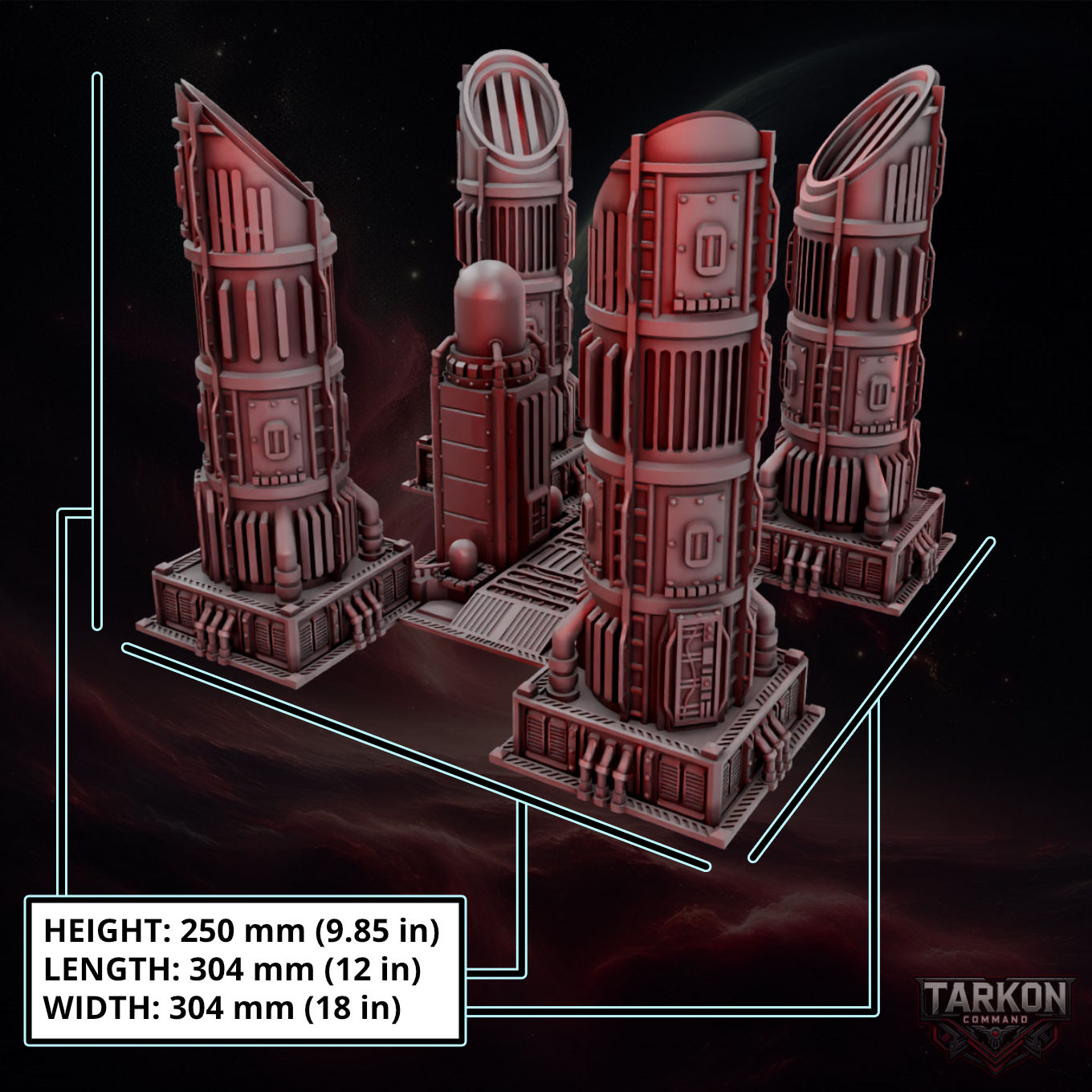 Tarkon Command (Terrain Set)